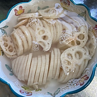 凉拌藕片的做法图解3