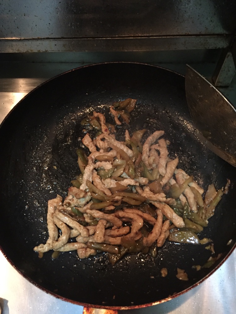 榨菜肉丝面的做法图解4