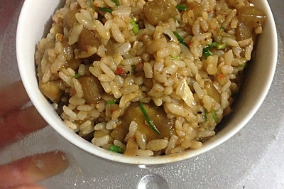 茄子炒饭