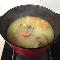 砂锅虾蟹粥（大闸蟹版）的做法图解6