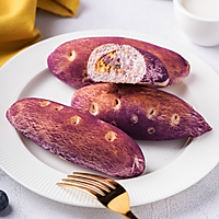 火遍韩国网红紫薯小面包的做法图解19