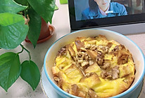 烤箱版～牛奶鸡蛋吐司布丁的做法