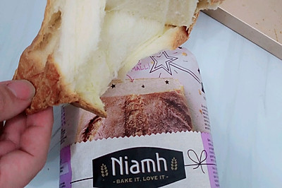 'niamh一步搞定懒人面包，重量级牛奶吐司，