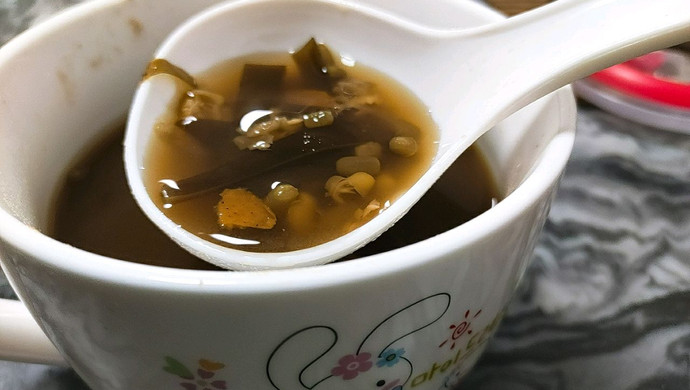 绿豆海带陈皮汤
