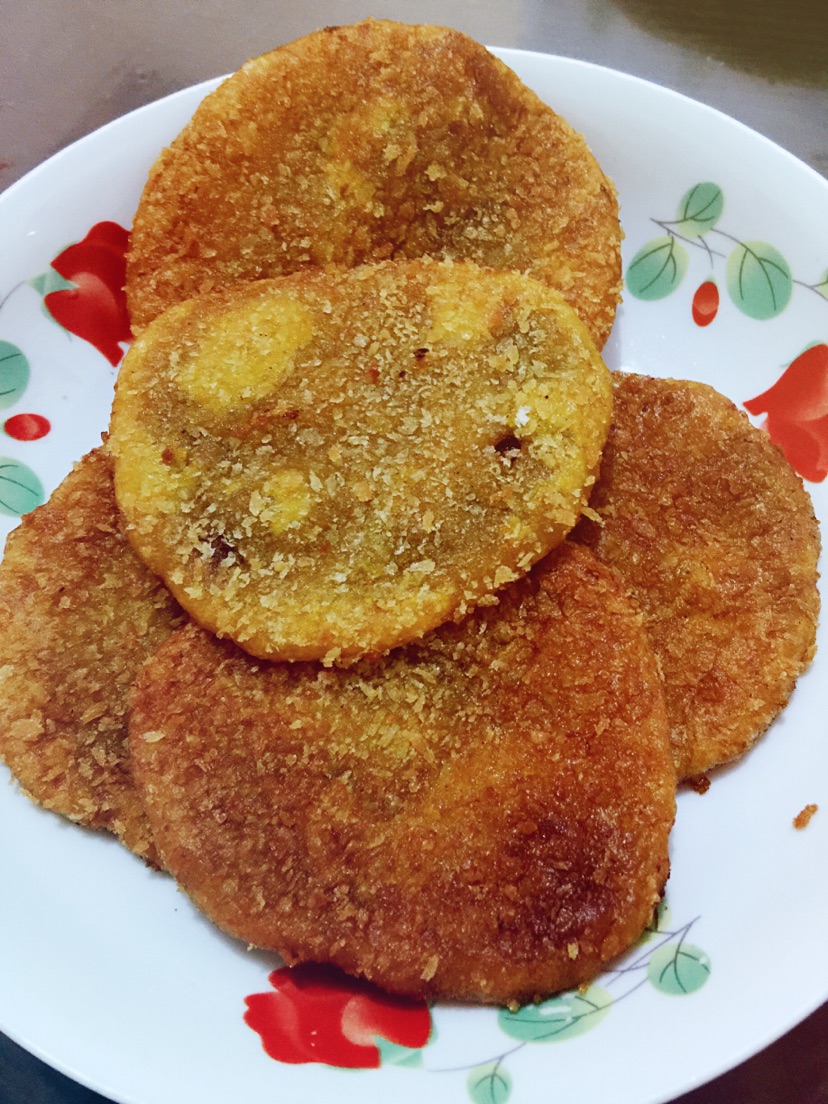 南瓜饼的做法图解4