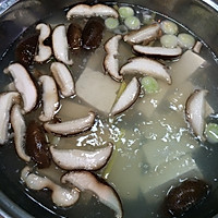 手工香菜肉丸子 之 白菜豆腐丸子汤的做法图解5