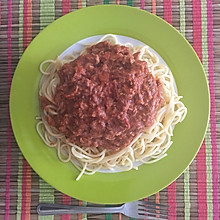茄汁金枪鱼意面 Tuna Bolognese Pasta