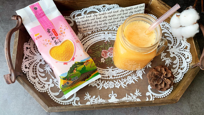 山药胡萝卜小米糊