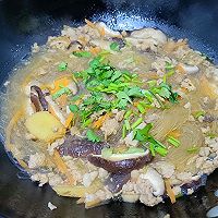 #加油 阿根廷#香菇肉末粉丝煲的做法图解7