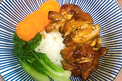 照烧鸡腿饭