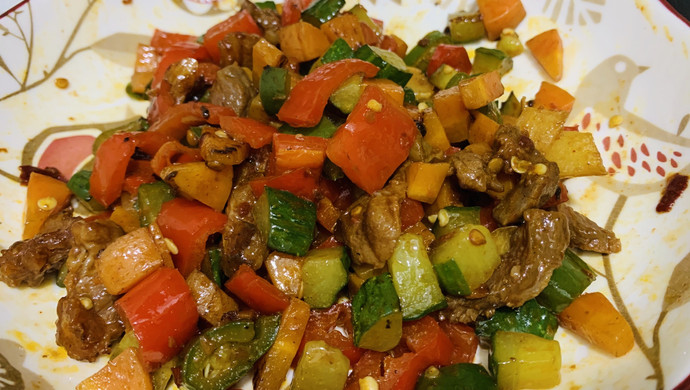 蔬菜炒牛肉