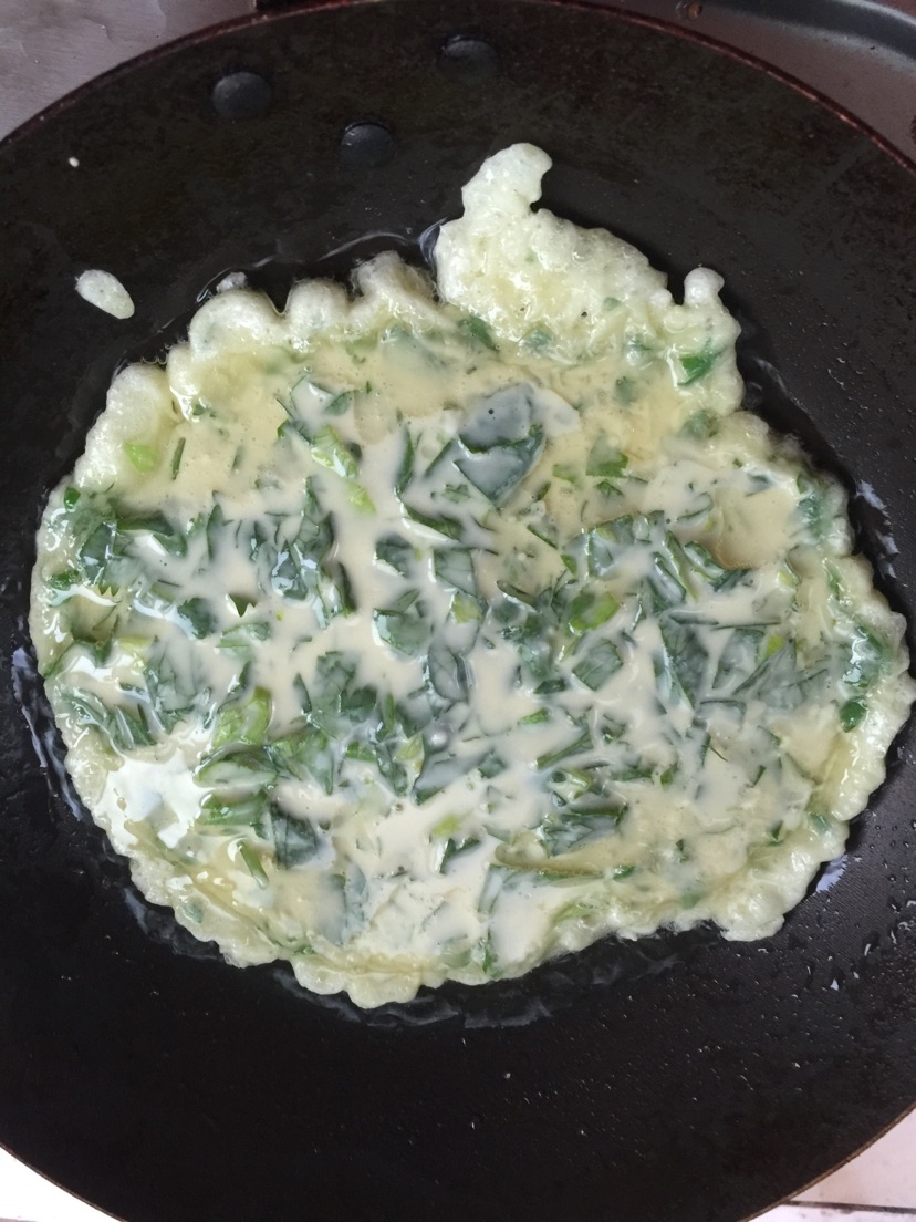 芹菜叶咸食的做法图解4
