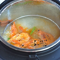 鲜虾芦笋粥的做法图解6