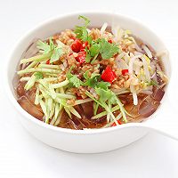 #夏日餐桌降温企划#好吃到舔盘的捞汁海菜粉的做法图解13