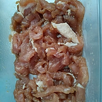 青椒肉丝～快手菜的做法图解1