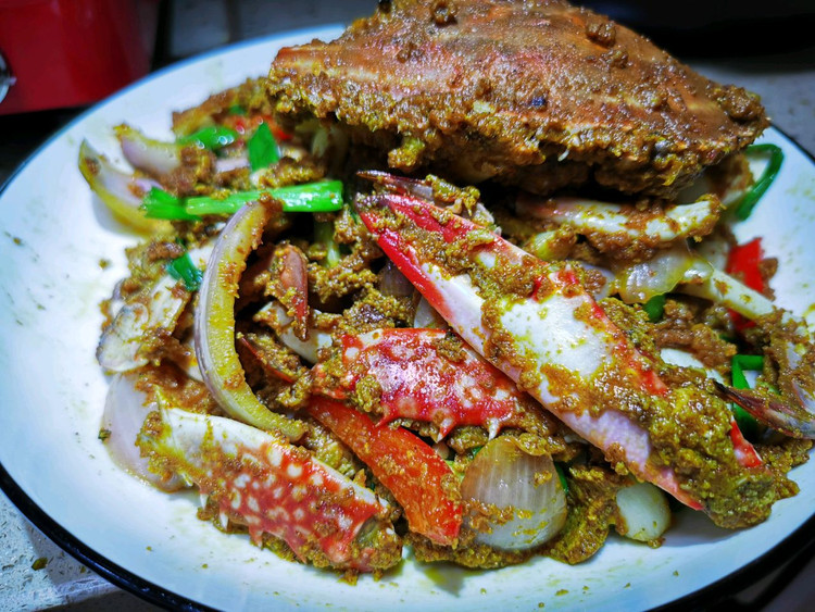 正宗泰国咖喱蟹的做法