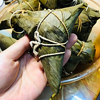 咸粽：香菇猪肉粽的做法图解9
