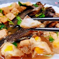#太太乐鲜鸡汁芝麻香油鹌鹑蛋豆腐炖黑鱼的做法图解13