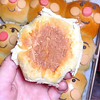 免揉手套膜‼️面包超人豆沙馅挤挤面包#人人能开小吃店#的做法图解28