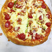 培根火腿披萨