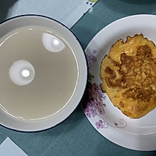 快手早餐—松软美味的番茄鸡蛋饼