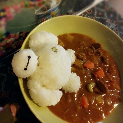 咖喱牛肉饭（大白泡温泉）