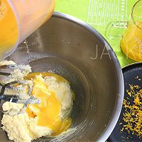 橙香磅蛋糕，清新酸甜的果香，湿润的蛋糕，让你一天充满能量。的做法图解6