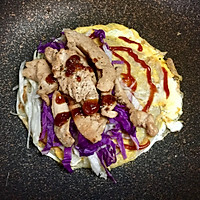 快手早餐 | 照烧鸡肉卷饼的做法图解9