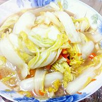 酸辣白菜的做法图解1