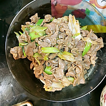 肉多版葱爆羊肉