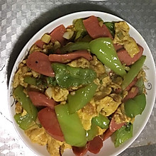 尖椒炒鸡蛋