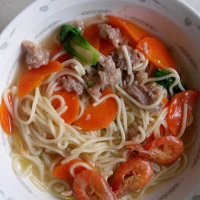 基围虾面