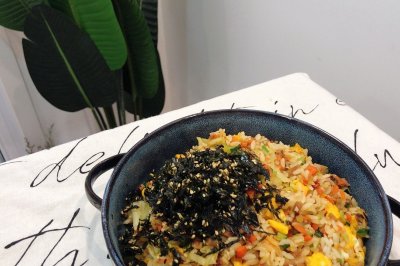 自创|清新田园炒饭 瞬间空盘