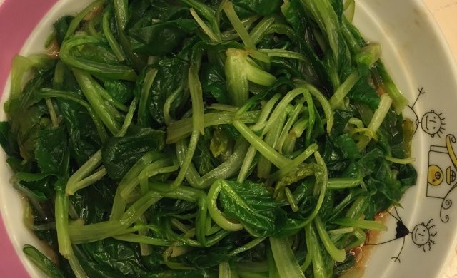 白灼油菜