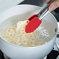 麻辣鲜虾藕片的做法图解3