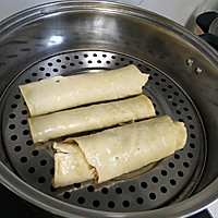 营业美味的豆皮卷肉的做法图解3