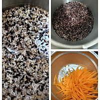 芝士糙米饭团~的做法图解1