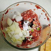 牛肉馅饼发面版的做法图解1
