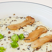 松茸蒸豆泥｜牛佤松茸食谱