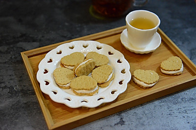 苏打棉花糖夹心饼干