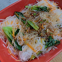 凉拌三丝 土豆丝萝卜丝 粉丝 菜心的做法图解7