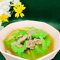 #夏至日，大口吃面#苦瓜肉片汤的做法图解13