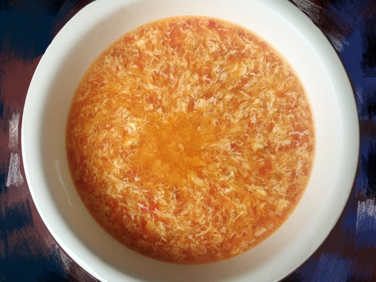 西红柿鸡蛋浓汤的做法图解8