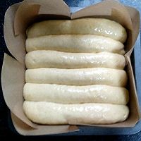 老面肉松炼乳排包的做法图解6