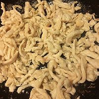 芫荽爆肉丝的做法图解3