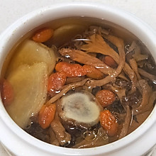 鸡油菌炖鸡汤（清汤版）