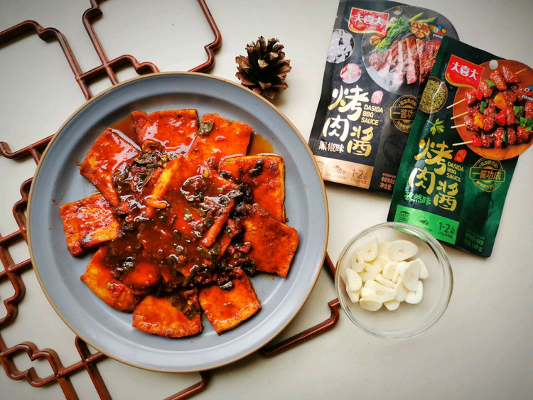 豆腐吃出烤肉味-韩式酱豆腐的做法
