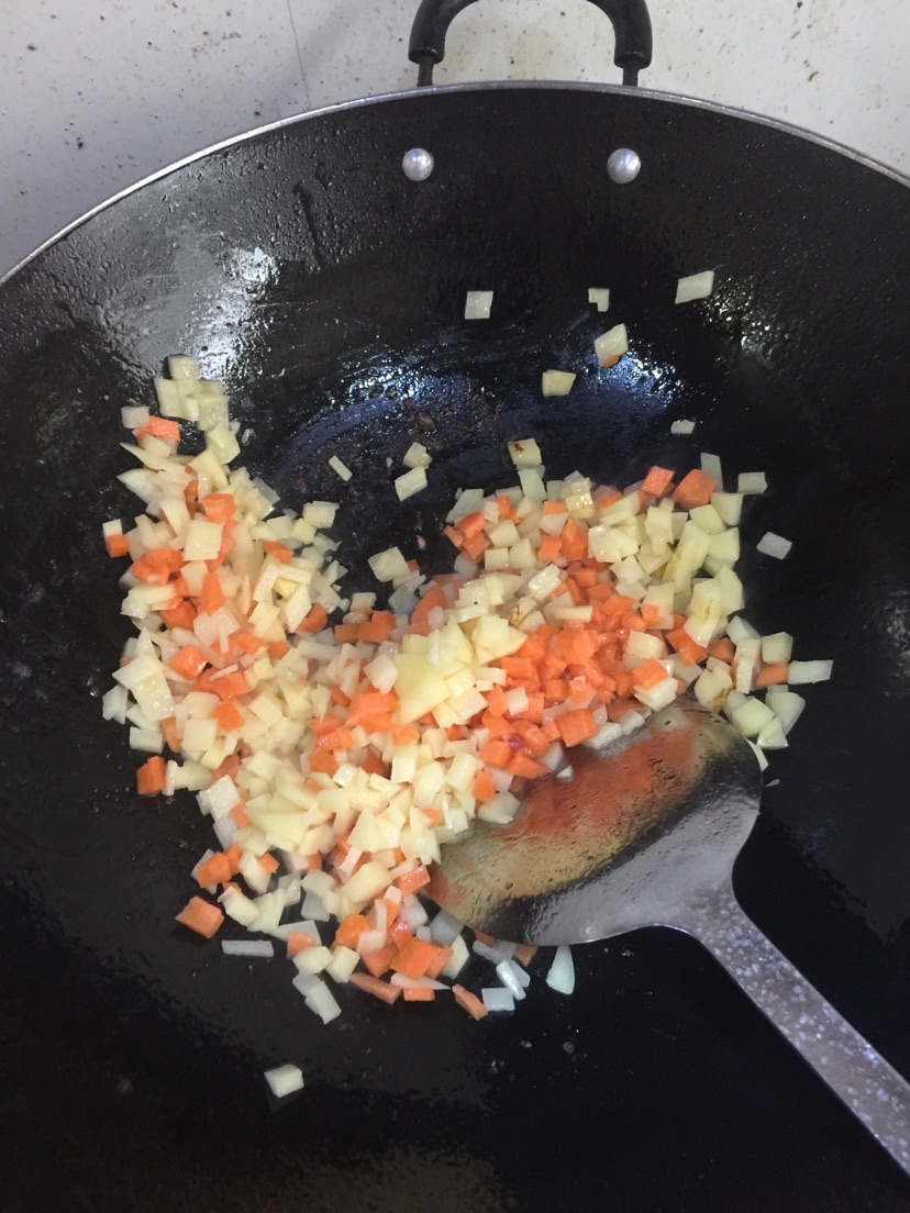 牛肉炒饭的做法图解6