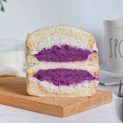 紫薯糯米三明治
