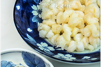 热菜凉吃《氽烫虾仁》